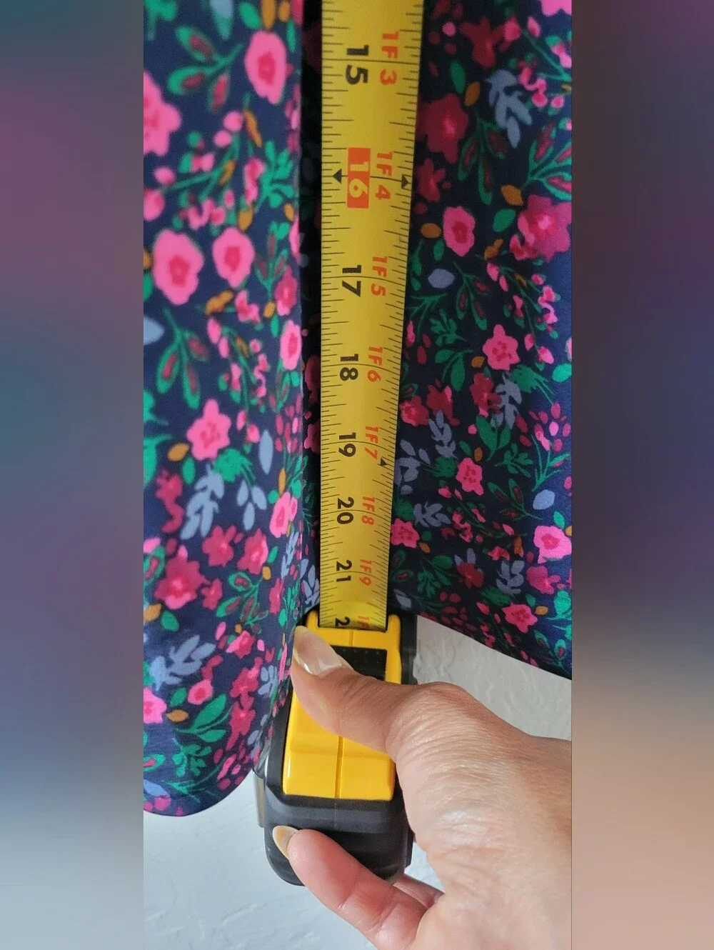 J.Crew XL Floral Mini Skirt Elastic Waist Cottagecore Preppy Fall